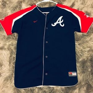 Nike Tops - Genuine Atlanta Braves Jersey “7” “FRANCOEUR” Nike Tops - Genuine Atlanta Braves Jersey “7” “FRANCOEUR”